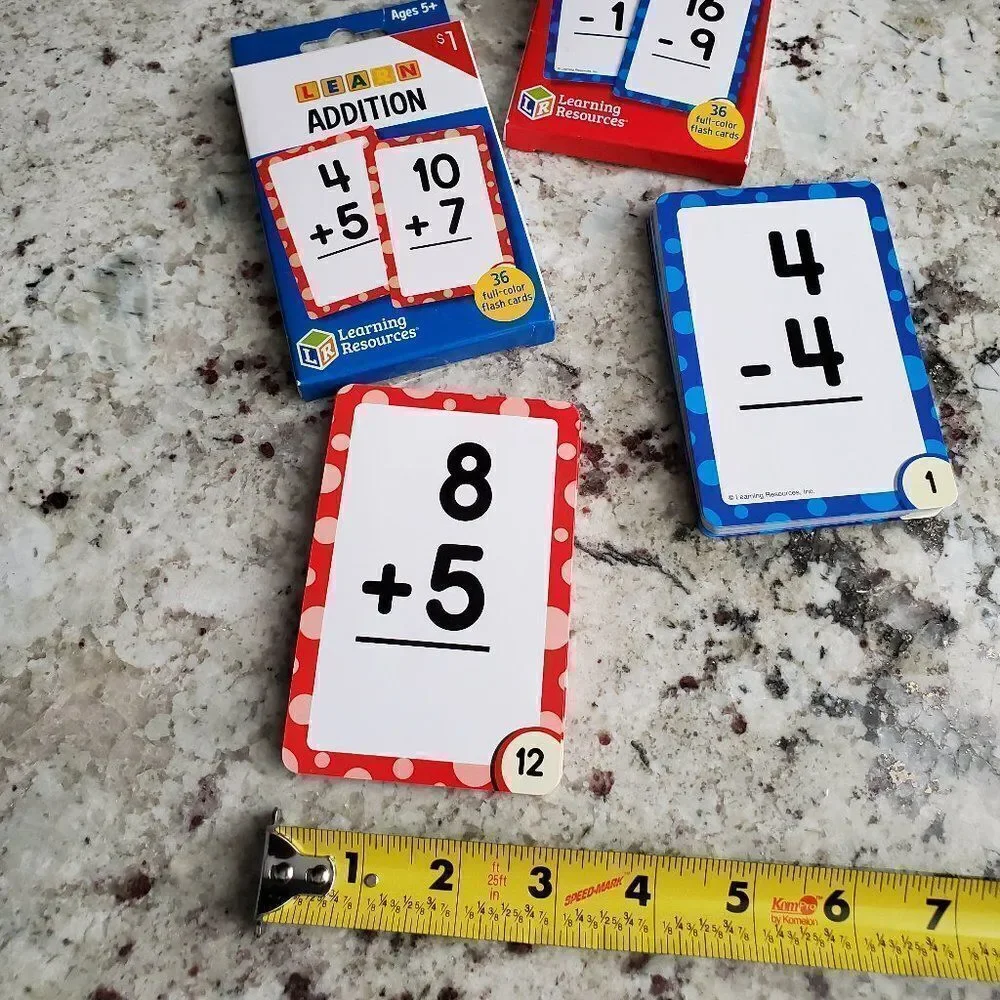 Add, subtract, multiply, divide, words flashcards